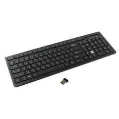 Клавиатура беспроводная DEFENDER UltraMateSM-535 RU, 104 + 16 дополнительных клавиш, черная, 45535, фото 1