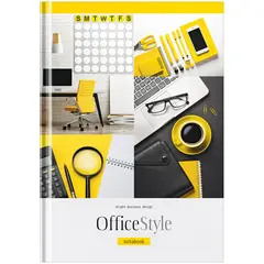 Бизнес-блокнот А5 80л. OfficeSpace &quot;Офис. Office Style&quot;, глянцевая ламинация, фото 1