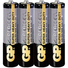Батарейка GP Supercell AAA (R03) 24S солевая, OS4, фото 1