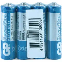Батарейка GP PowerPlus AA (R06) 15G солевая, OS4, фото 1