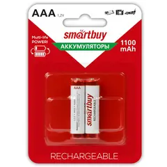 Аккумулятор Smartbuy AAA (HR06) 1100mAh 2BL, фото 1