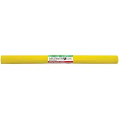 Бумага крепированная Greenwich Line, 50*250см, 32г/м2, желтая, в рулоне, фото 1