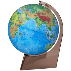Глобус физический Глобусный мир, 21см, на треугольной подставке, фото 1