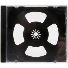 Бокс для 1 CD, Smart Buy, 1 B, черный, фото 1