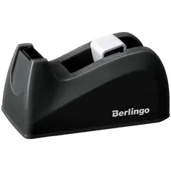 Диспенсер настольный Berlingo для канцелярской клейкой ленты, черный, фото 1