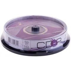 Диск CD-R 700Mb Smart Track 52x Cake Box (10шт), фото 1