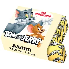 Жевательная конфета Tom&amp;Jerry, дыня, 11,5г, фото 1