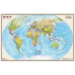 Карта &quot;Мир&quot; политическая DMB, 1:35млн., 900*580мм, матовая ламинация, фото 1