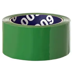 Клейкая лента упаковочная Unibob, 48мм*66м, 45мкм, зеленая, фото 1
