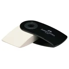 Ластик Faber-Castell &quot;Sleeve Mini&quot;, прямоугольный, 54*25*13мм, черный пластиковый футляр, фото 1