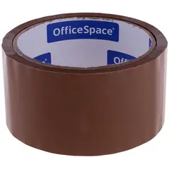 Клейкая лента упаковочная OfficeSpace, 48мм*40м, 38мкм, темная, ШК, фото 1
