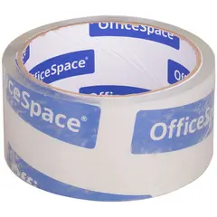 Клейкая лента упаковочная OfficeSpace, 48мм*40м, 38мкм, крист. чистая, ШК, фото 1