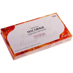 Краски масляные Гамма &quot;Московская палитра&quot;, 09 цветов, 9мл/туба, картон, фото 1