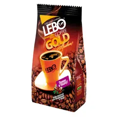 Кофе молотый LEBO &quot;Gold&quot;, арабика, для заваривания в чашке, вакуумный пакет, 100г, фото 1