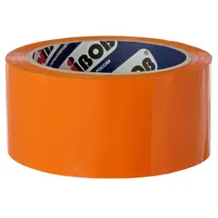 Клейкая лента упаковочная Unibob, 48мм*66м, 45мкм, оранжевая, фото 1