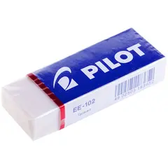 Ластик Pilot, прямоугольный, винил, картонный футляр, 61*22*12мм, фото 1