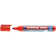 Маркер для белых досок Edding &quot;360&quot; красный, пулевидный, 1,5-3,0мм, фото 1