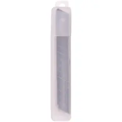 Лезвия для канцелярских ножей OfficeSpace, 9мм, 10шт., в пластиковом пенале, фото 1