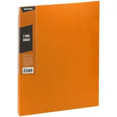 Папка на 2 кольцах Berlingo &quot;Color Zone&quot;, 35мм, 600мкм, оранжевая, фото 1