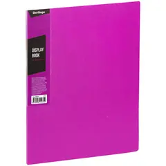 Папка с 30 вкладышами Berlingo &quot;Color Zone&quot;, 17мм, 600мкм, розовая, фото 1