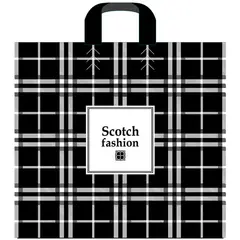 Пакет с петлевой ручкой Артпласт &quot;Scotch fashion&quot;, 40*40+5 (100), фото 1