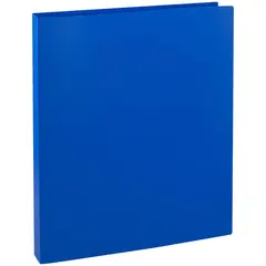 Папка на 2 кольцах OfficeSpace, 25мм, 500мкм, синяя, фото 1