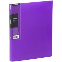 Папка с пружинным скоросшивателем Berlingo &quot;Color Zone&quot;, 17мм, 600мкм, фиолетовая, фото 1