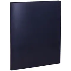 Папка с пружинным cкоросшивателем OfficeSpace, 14мм, 450мкм, черная, фото 1
