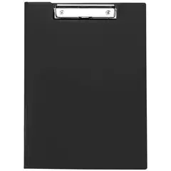 Папка-планшет с зажимом OfficeSpace А4, пластик, черный, фото 1