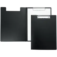 Папка-планшет с зажимом Berlingo А4, пластик, черный, фото 1