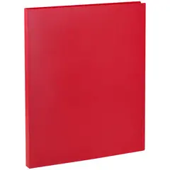 Папка с пружинным cкоросшивателем OfficeSpace, 14мм, 450мкм, красная, фото 1