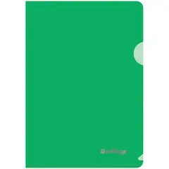 Папка-уголок Berlingo, А5, 180мкм, зеленая, фото 1