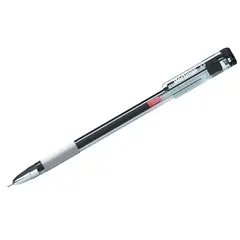 Ручка гелевая Berlingo &quot;Standard&quot; черная, 0,5мм, грип, игольчатый стержень, фото 1