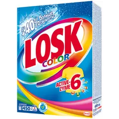 Порошок для машинной стирки Losk &quot;Color&quot;, для цветного белья, 450г, фото 1
