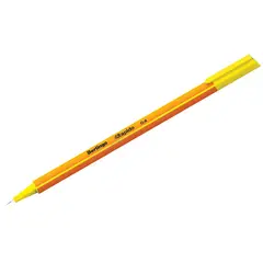 Ручка капиллярная Berlingo &quot;Rapido&quot; желтая, 0,4мм, трехгранная, фото 1