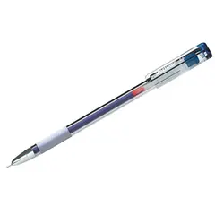 Ручка гелевая Berlingo &quot;Standard&quot; синяя, 0,5мм, грип, игольчатый стержень, фото 1