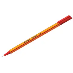 Ручка капиллярная Berlingo &quot;Rapido&quot; красная, 0,4мм, трехгранная, фото 1