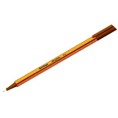 Ручка капиллярная Berlingo &quot;Rapido&quot; коричневая, 0,4мм, трехгранная, фото 1