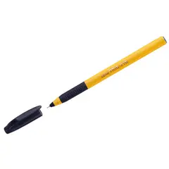 Ручка шариковая Cello &quot;Tri-Grip yellow barrel&quot; черная, 0,7мм, грип, штрих-код, фото 1