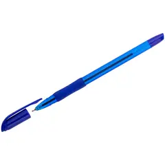 Ручка шариковая OfficeSpace &quot;Nord&quot; синяя, 0,7мм, грип, на масляной основе, штрихкод, фото 1