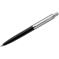 Ручка шариковая Luxor &quot;Star&quot; синяя, 1,0мм, корпус черный/хром, кнопочный механизм, фото 1