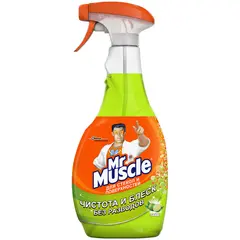 Средство для мытья стекол и др. поверхн. Mr.Muscle &quot;Лайм &quot;, 500мл, с курком, фото 1