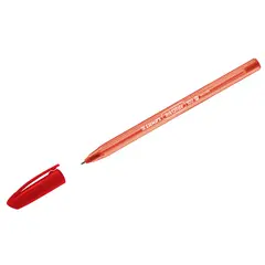 Ручка шариковая Luxor &quot;InkGlide 100 Icy&quot; красная, 0,7мм, трехгран., фото 1