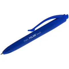 Ручка шариковая автоматическая Milan &quot;mini P1touch&quot; синяя, 1,0мм, в пластиковом стакане, фото 1