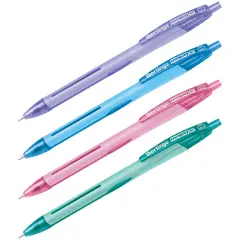 Ручка шариковая автоматическая Berlingo &quot;Hyper XS&quot;, синяя, 0,5мм, ассорти, фото 1