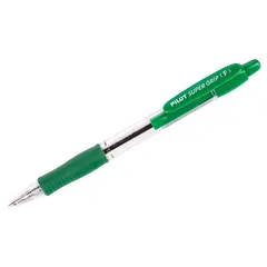 Ручка шариковая автоматическая Pilot &quot;Super Grip&quot; зеленая, 0,7мм, фото 1