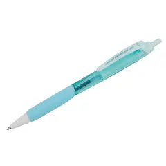 Ручка шариковая автоматическая Uni &quot;Jetstream SXN-101-07FL&quot; синяя, 0,7 мм, грип, бирюзовый корпус, фото 1