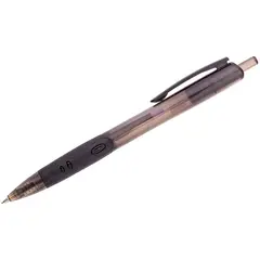 Ручка шариковая автоматическая Luxor &quot;Micra&quot; черная, 0,7мм, грип, фото 1