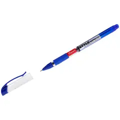 Ручка шариковая Luxor &quot;Style&quot; синяя, 0,7мм, грип, фото 1