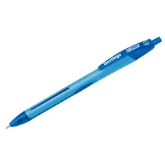 Ручка шариковая автоматическая Berlingo &quot;Hyper&quot; синяя, 1,0мм, прорез. корпус, фото 1